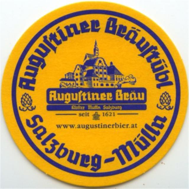 salzburg s-a augustiner 5a (rund215-hg gelb-hopfen blau-blaugelb)
